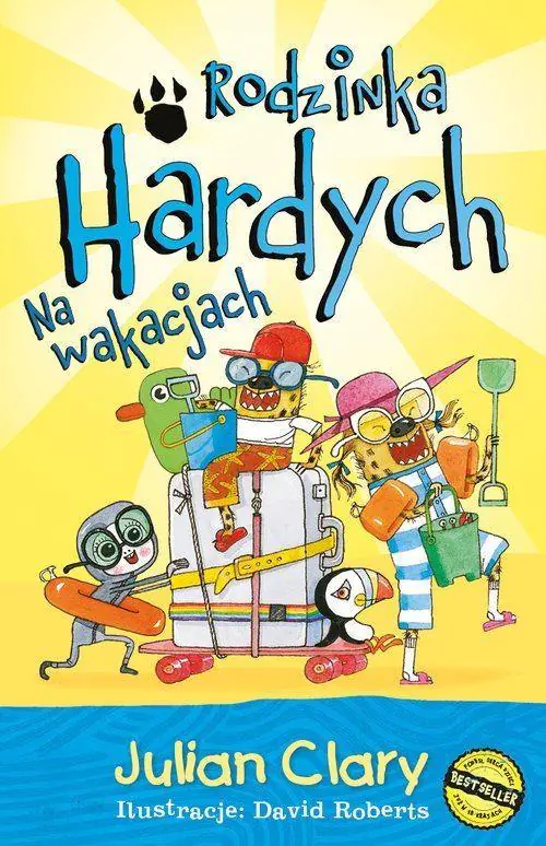 Książka - Rodzinka Hardych na wakacjach