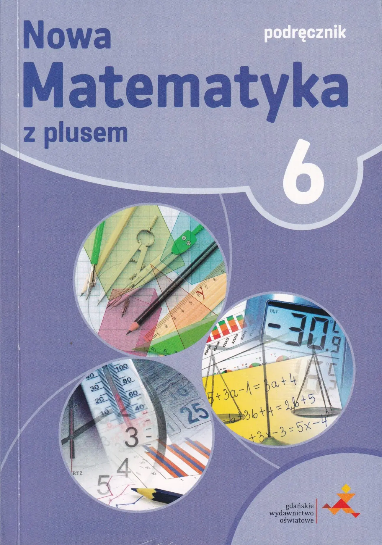 Książka - Nowa matematyka z plusem 6. Podręcznik. Szkoła podstawowa