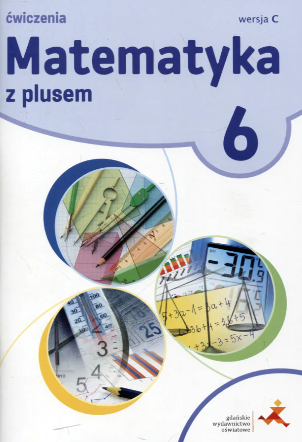 Książka - Matematyka z plusem 6. Ćwiczenia. Wersja C