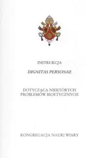 Książka - Instrukcja Dignitas Personae