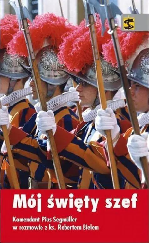 Książka - Mój święty szef. Komendant Pius Segmuller w rozmowie  z ks. Robertem Bielem