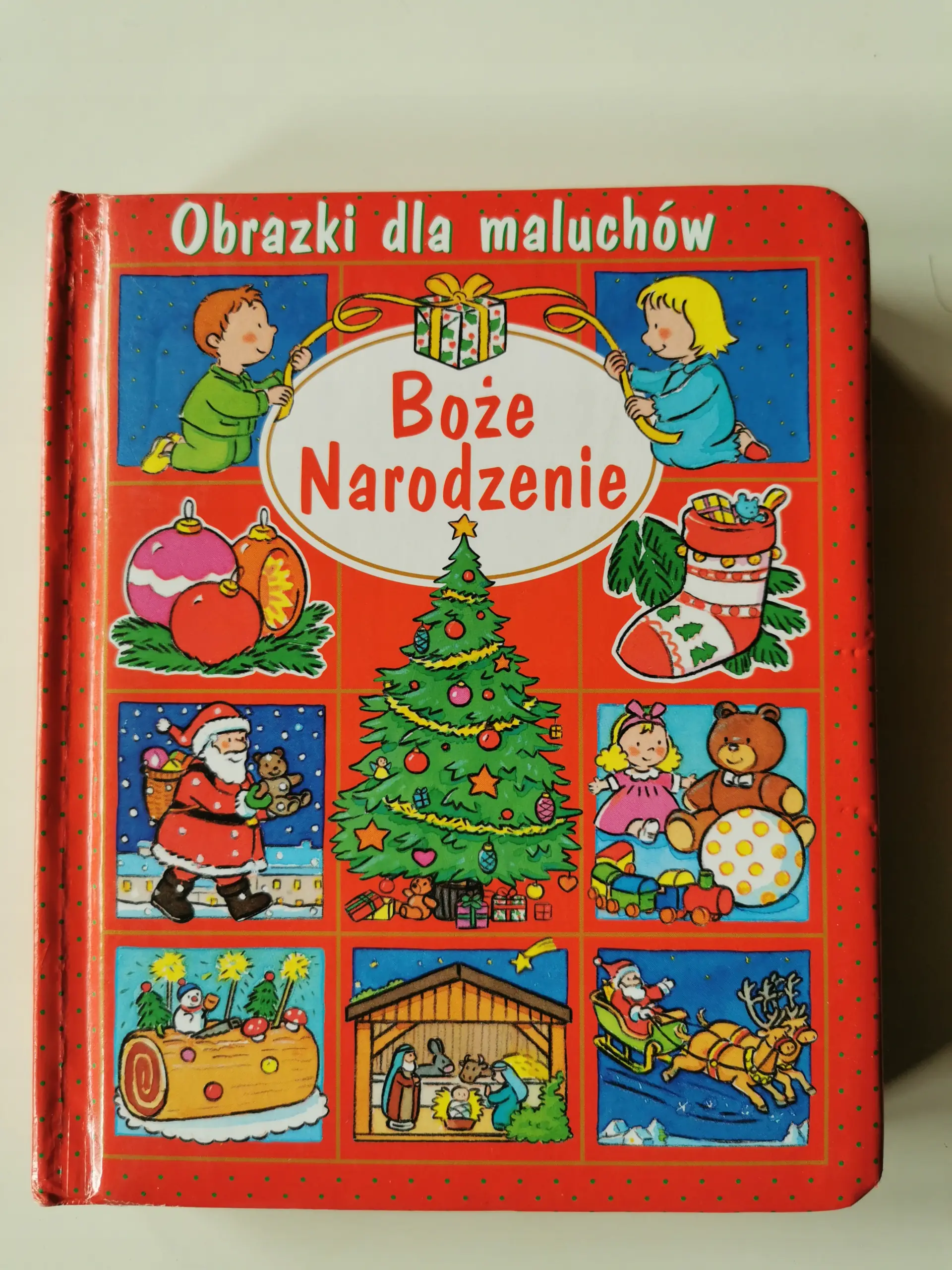 Książka - Boże Narodzenie Obrazki dla maluchów