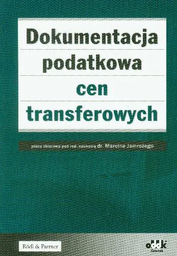 Książka - Dokumentacja podatkowa cen transferowych. Outlet