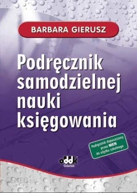 Książka - Podręcznik samodzielnej nauki księgowania