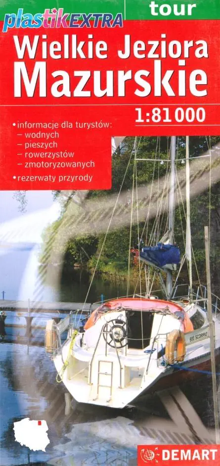 Książka - Wielkie Jeziora Mazurskie