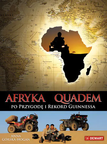 Książka - Afryka. Quadem po przygodę i rekord Guinessa