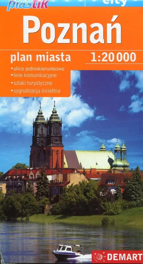 Książka - Poznań. Plan miasta 1:20 000