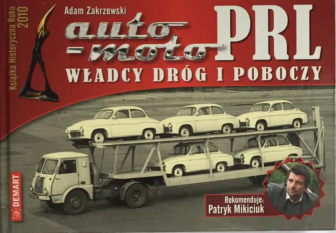 Książka - Auto-moto PRL