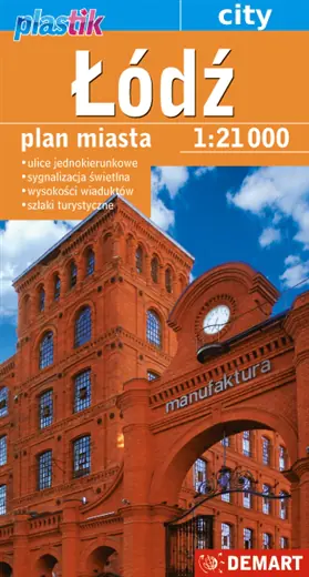 Książka - Łódź. Plan miasta 1:21 000
