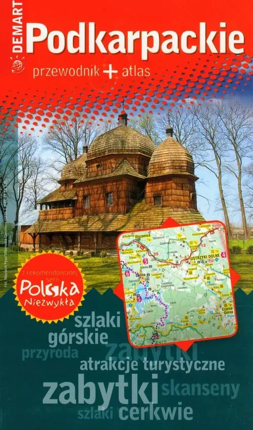 Książka - Podkarpackie. Przewodnik + atlas