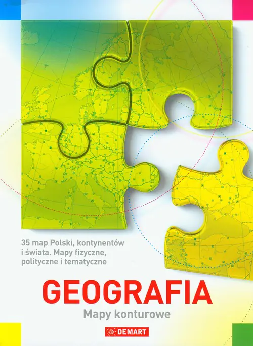 Książka - Geografia. Mapy konturowe