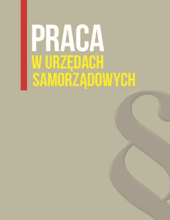 Książka - Praca w urzędach samorządowych