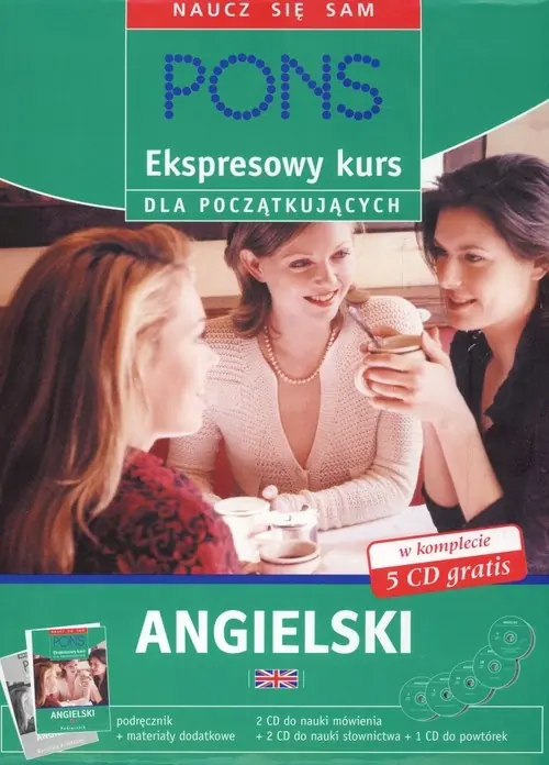 Książka - Język angielski. Ekspresowy kurs dla początkujących