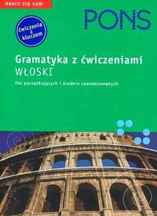 Książka - Pons gramatyka z ćwiczeniami włoski