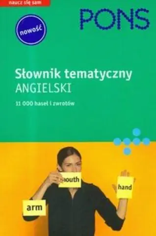 Książka - Pons słownik tematyczny angielski