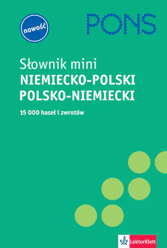 Książka - Pons słownik mini niemiecko-polski polsko-niemiecki