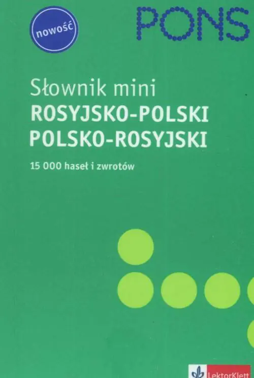 Książka - Pons. Słownik Mini Rosyjsko-Polski; Polsko-Rosyjski