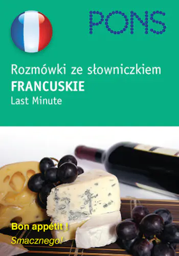 Książka - Pons rozmówki ze słowniczkiem francuskie last minute