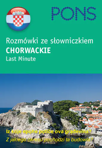 Książka - Pons rozmówki ze słowniczkiem chorwackie