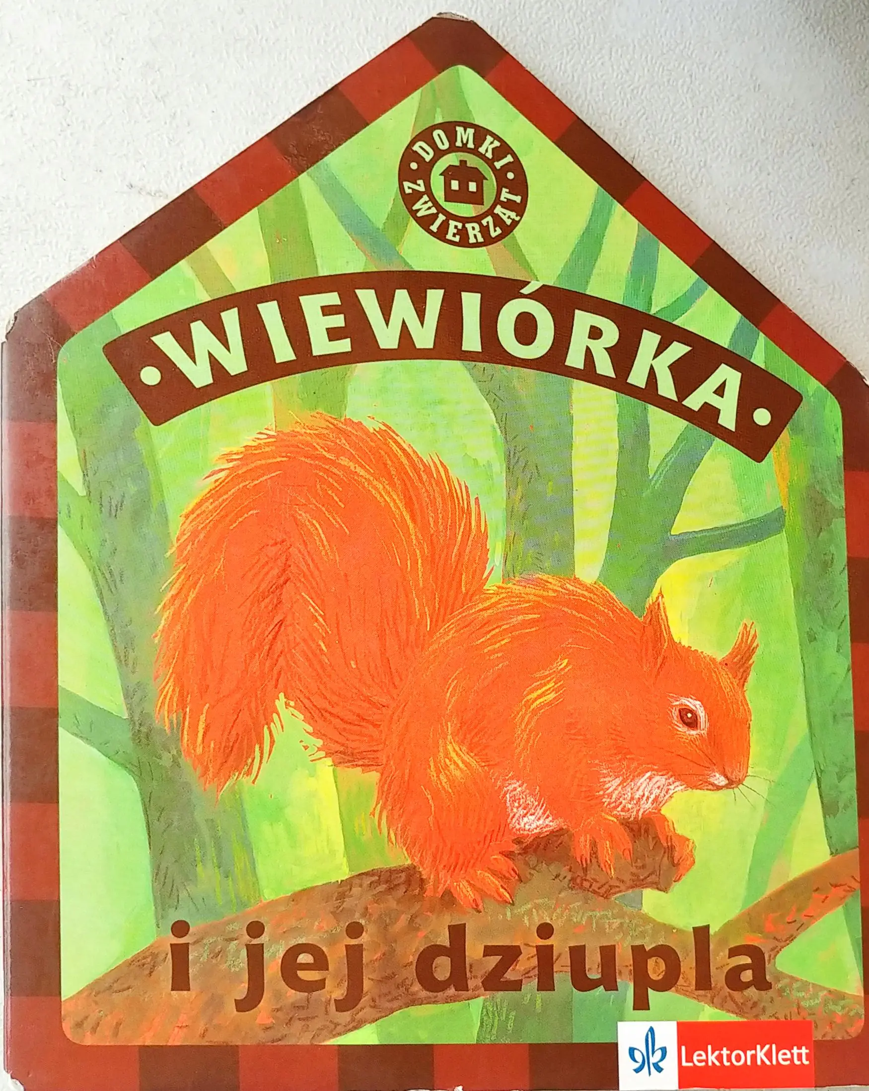 Książka - Wiewiórka i jej dziupla. Domki zwierząt