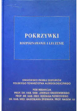 Książka - Pokrzywki Rozpoznanie i leczenie