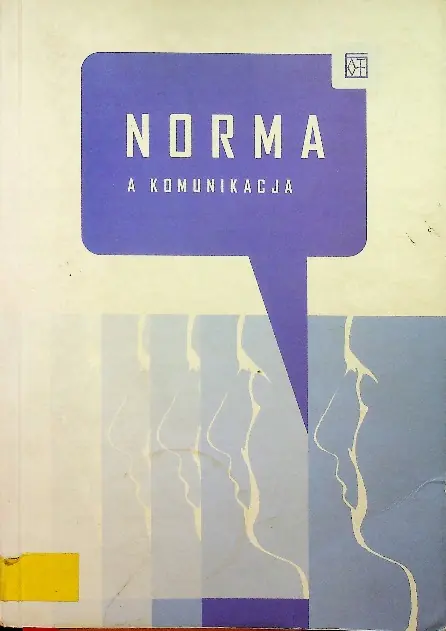 Książka - Norma a komunikacja