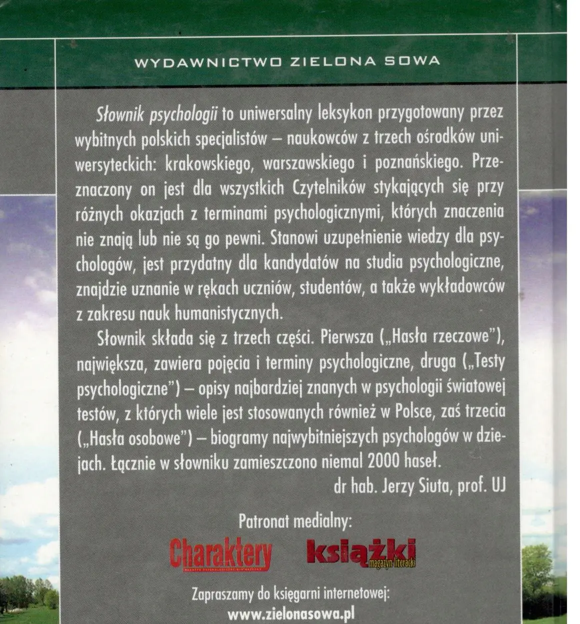 Książka - Słownik Psychologii
