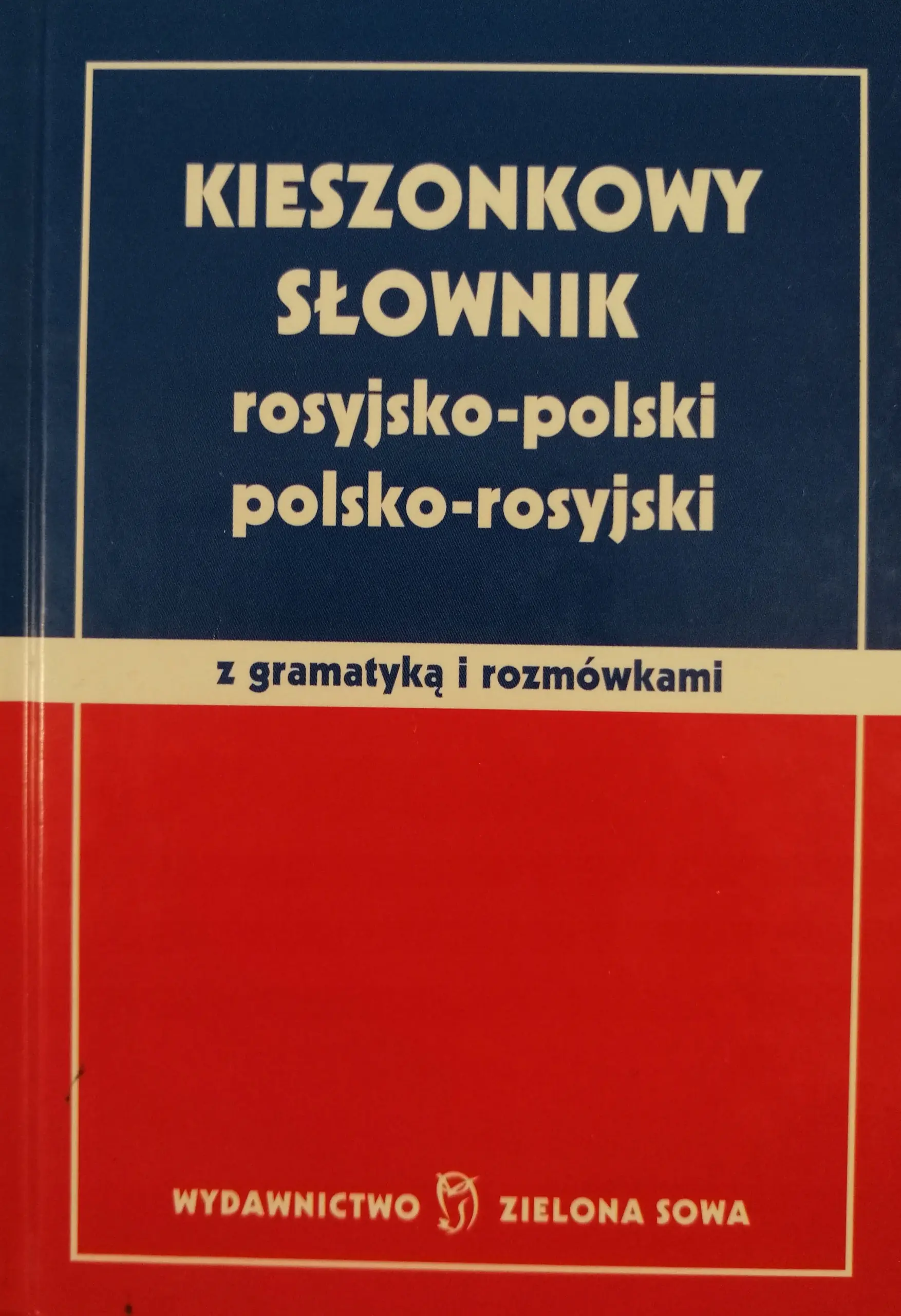 Książka - Kieszonkowy słownik rosyjsko-polski, polsko-rosyjski