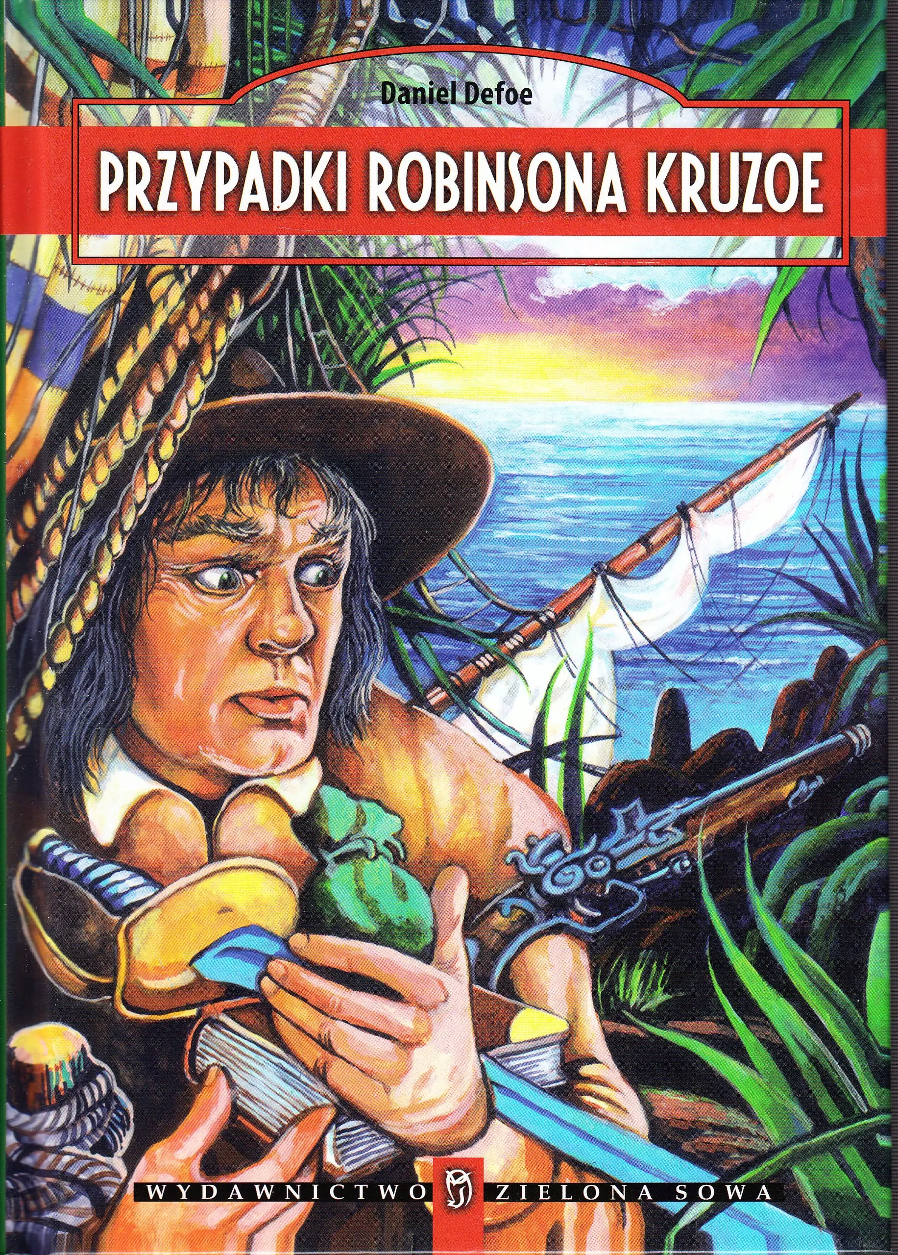 Książka - Przypadki Robinsona Kruzoe