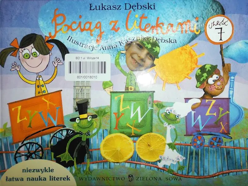 Książka - Pociąg z literkami 7