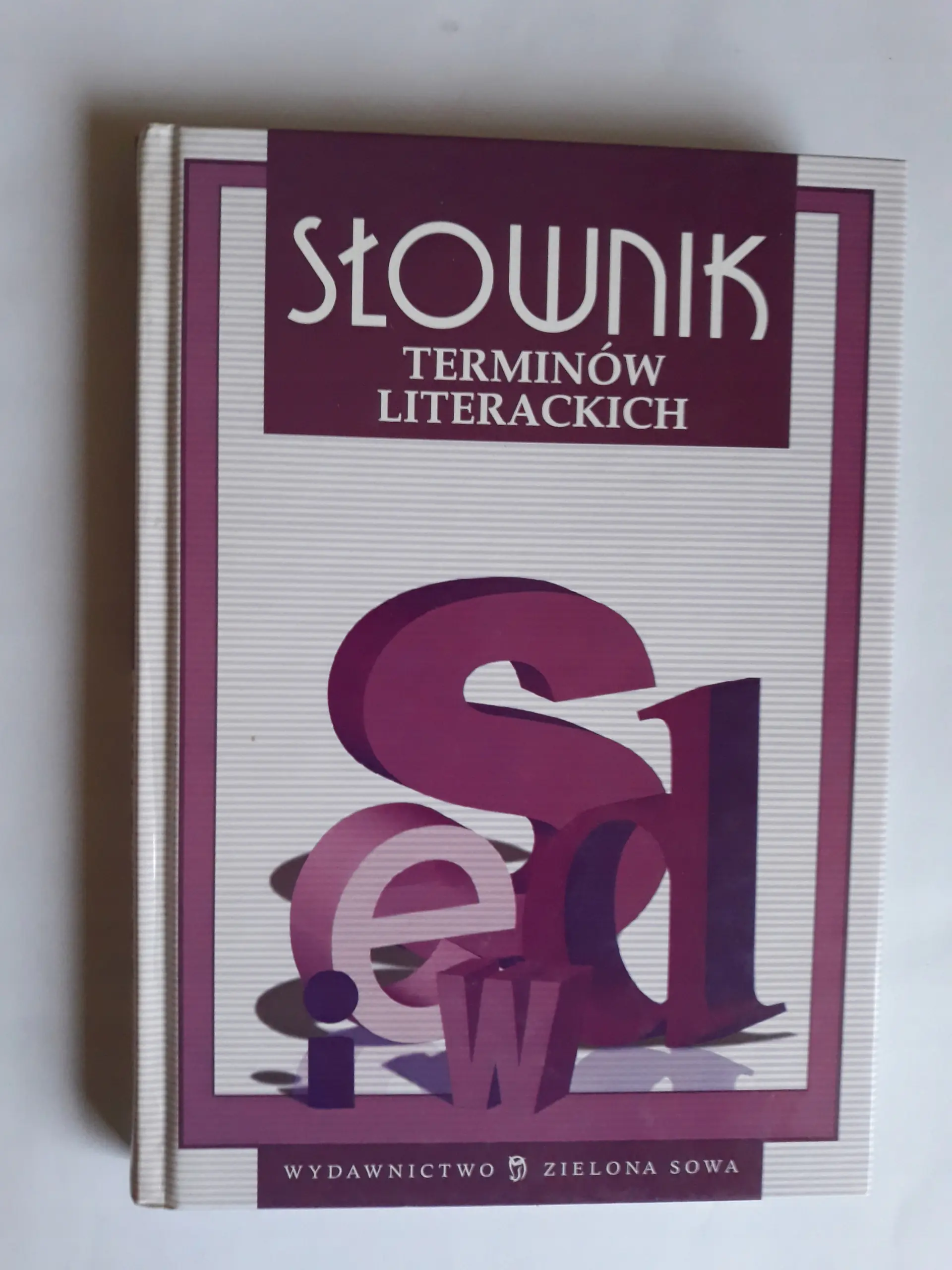 Książka - Słownik Terminów Literackich