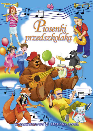 Książka - Piosenki przedszkolaka - 