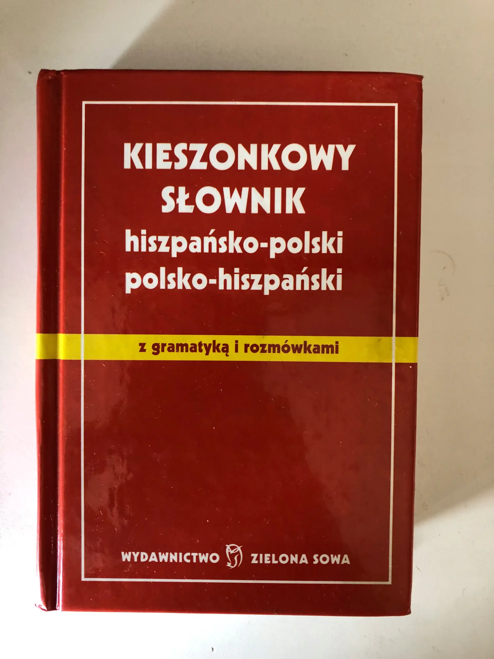 Książka - Kieszonkowy Słownik Hiszpańsko-Polski, Polsko-Hiszpański