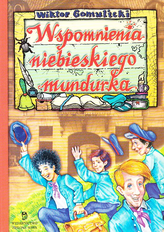 Książka - Wspomnienia niebieskiego mundurka