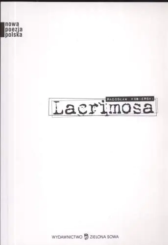 Książka - Lacrimosa
