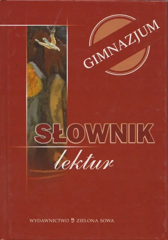 Książka - Słownik lektur dla gimnazjum