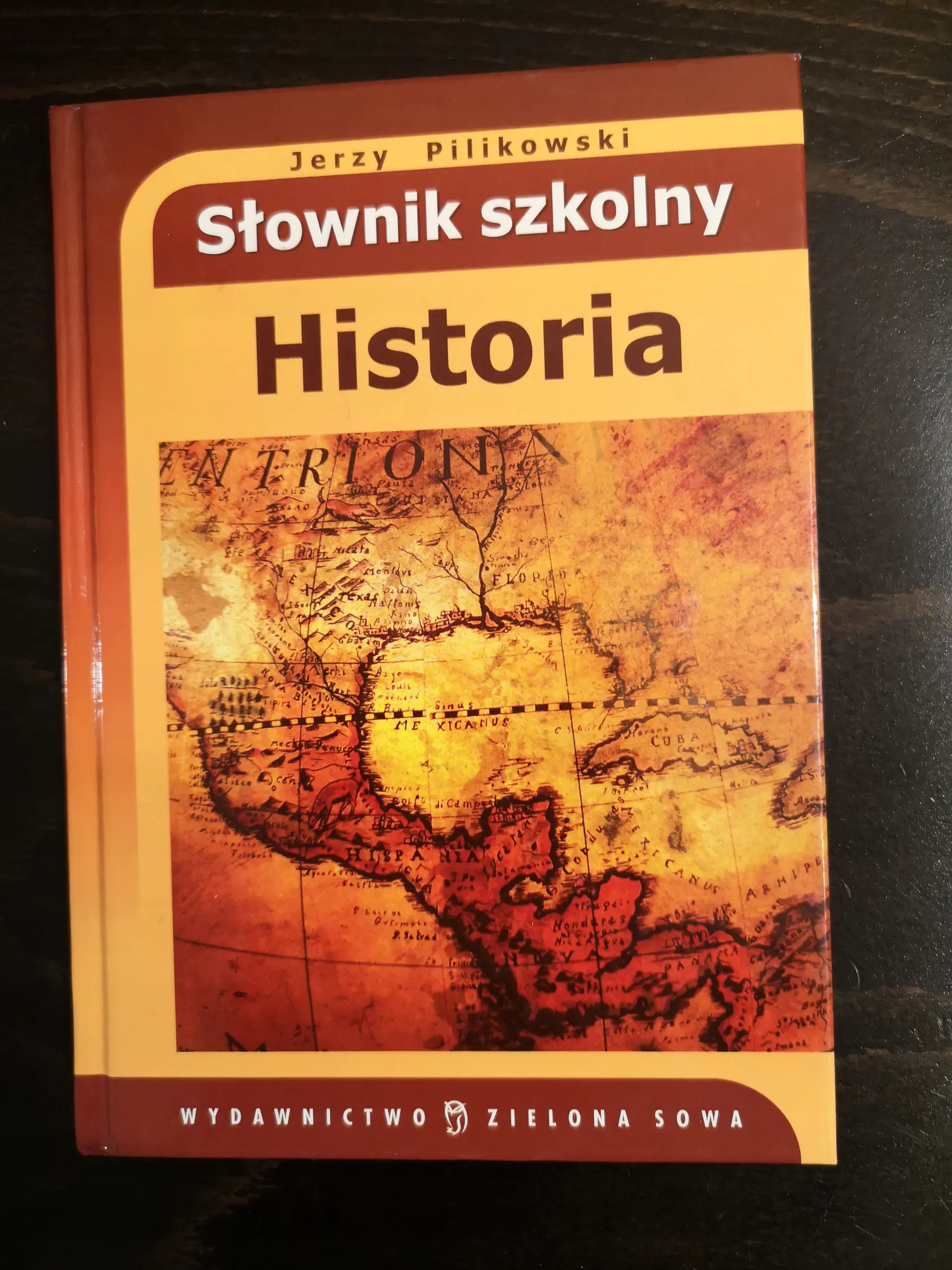 Książka - Słownik szkolny Historia
