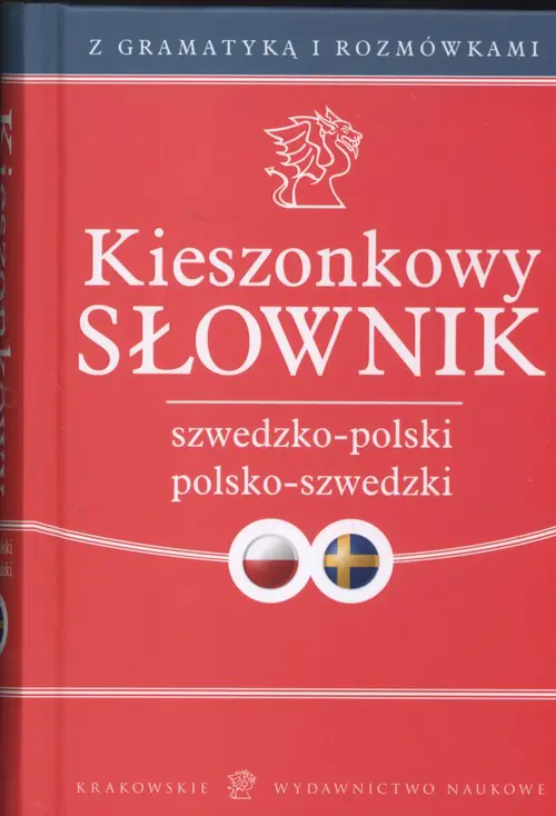 Książka - Kieszonkowy słownik szwedzko polski polsko szwedzki