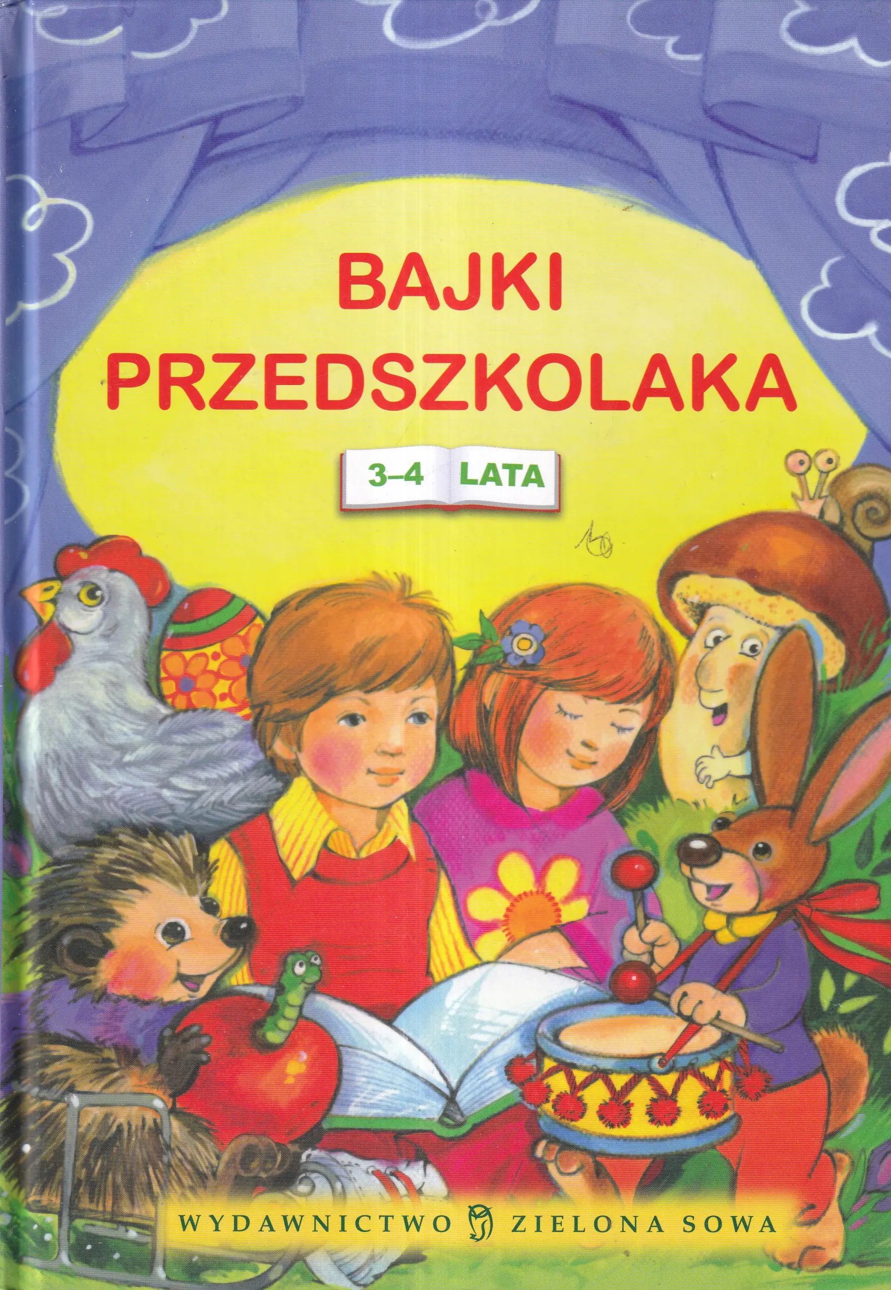 Książka - Bajki przedszkolaka 3-4 lata