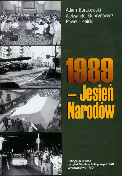 Książka - 1989 Jesień Narodów