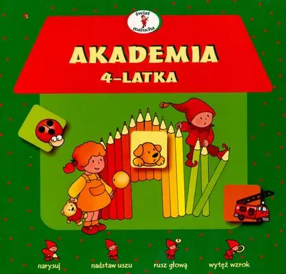 Książka - Akademia 4-latka