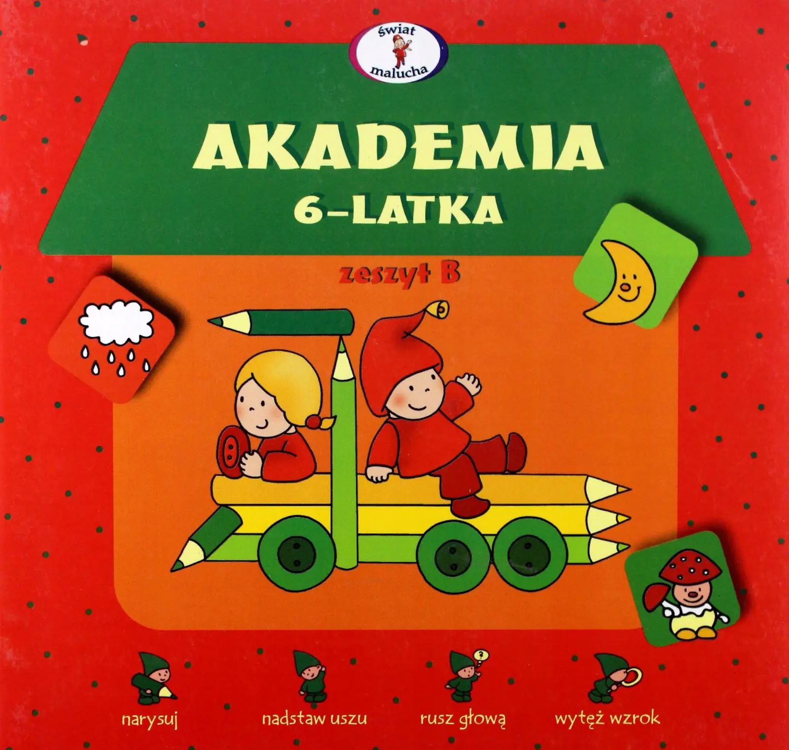 Książka - Akademia 6-latka. Zeszyt B