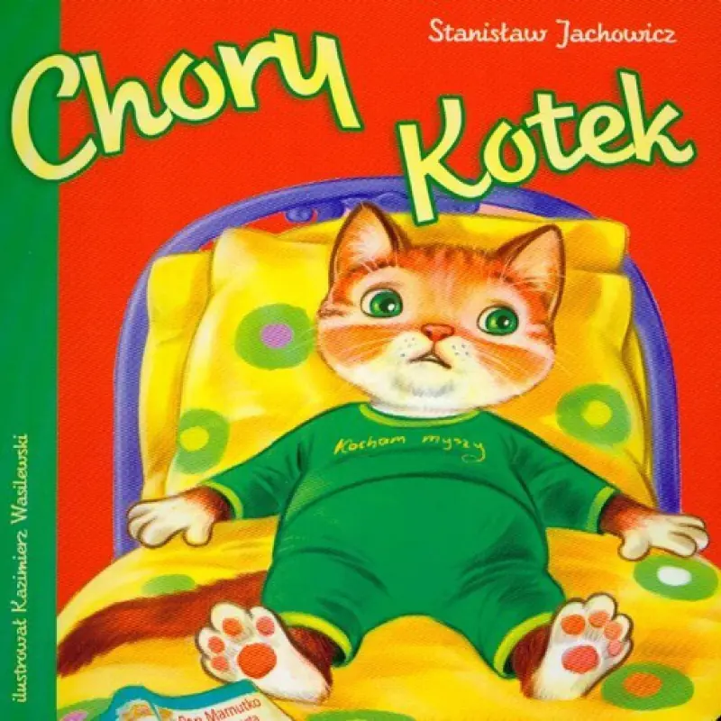 Książka - Chory Kotek