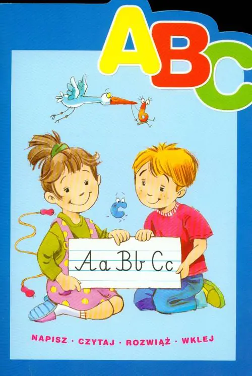 Książka - ABC. Napisz, czytaj, rozwiąż, wklej