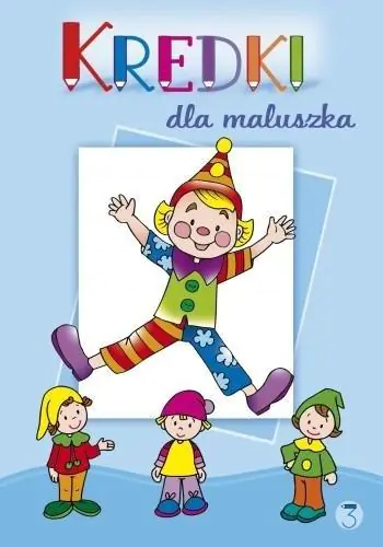 Książka - Kredki dla maluszka 3