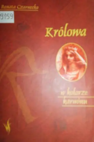 Książka - Królowa w kolorze karminu