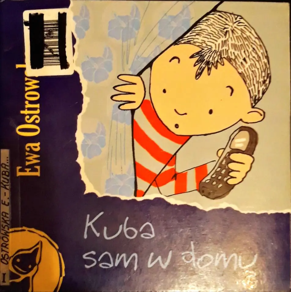 Książka - Kuba sam w domu - Ewa Ostrowska - 