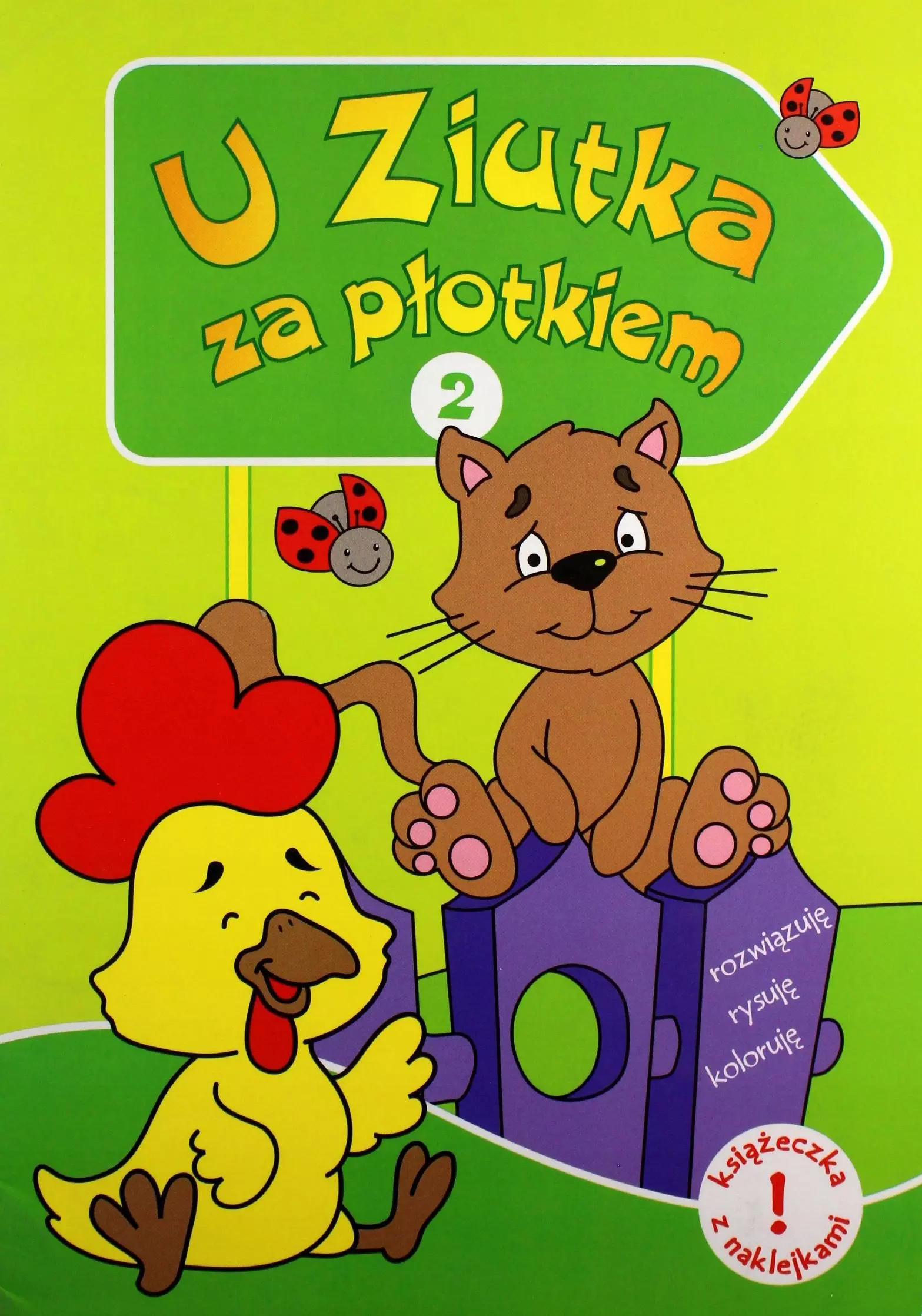 Książka - U Ziutka za płotkiem 2