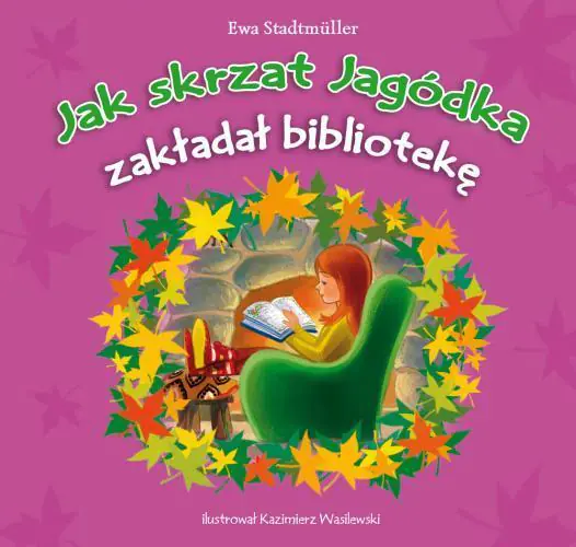 Książka - Jak skrzat Jagódka zakładał bibliotekę
