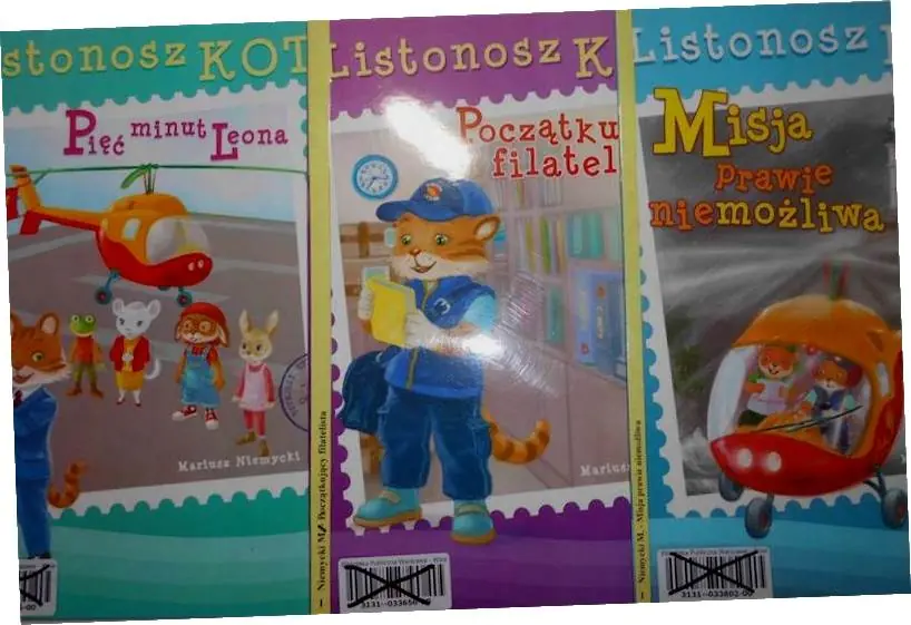 Książka - Listonosz kot. misja prawie niemożliwa